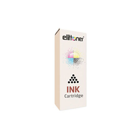 Elittoner HP Mürekkep GT53XL - GT51XL Black 90ml