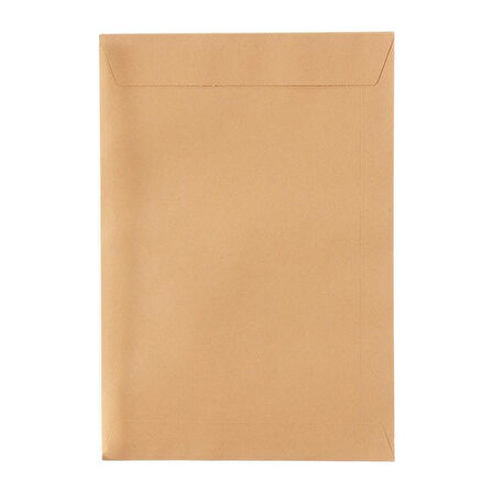 Elitstore Kraft Torba Zarf 17 cm x 25 cm (17x25) 90 Gr 50'li Paket