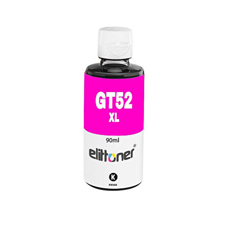 Elittoner HP Mürekkep GT52XLM, M0H55AE, Magenta 70ml