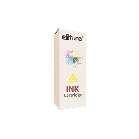 Elittoner HP Mürekkep GT52XLY, M0H56AE, Yellow 70ml