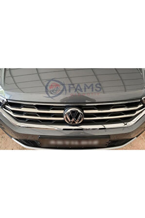 Vw T-roc Krom Ön Panjur 4 Parça 2017-2021 Arası Paslanmaz Çelik