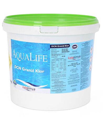 Aqualife %56'lık Toz Klor 10 Kg