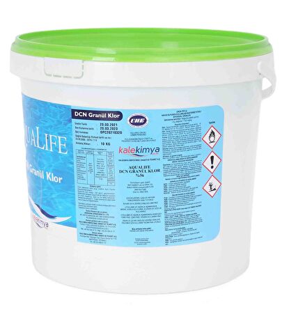 Aqualife %56'lık Toz Klor 10 Kg