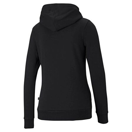 Puma Essential Logo Hoodie Tr Kadın Siyah Günlük Stil Sweatshirt 58679101