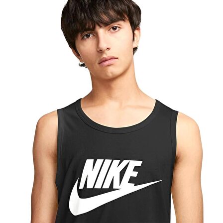 Nike Tank Icon AR4991-013 Futura Erkek Siyah Günlük Stil Atlet