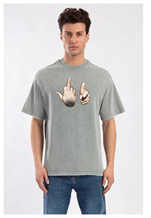 Catch Yeni Sezon Gri T-Shirt