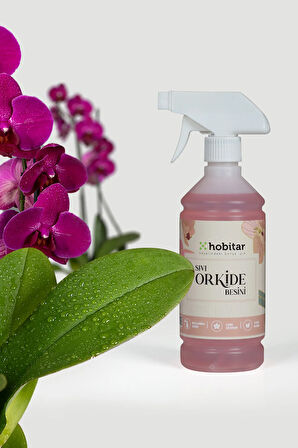 Hobitar Orkide Besini Vitamini 500 ml - %100 Doğal, Çiçeklendirici ve Köklendirici Formül