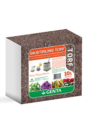 Sıkıştırılmış Torf (Cocopeat) 10 Lt