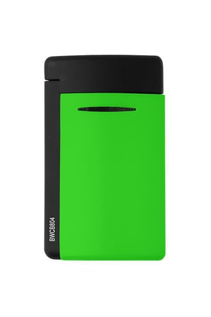 S.T. Dupont Minijet Lacquered Neon Yeşil Puro Çakmağı 10872 - TR7485