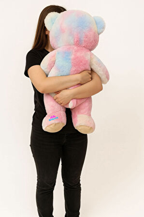 Sevimli Peluş Rainbow Ayıcık 50 Cm
