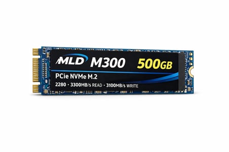 MLD M300 2280 500GB PCIE NVME M.2 3300/3100 Ssd Disk
