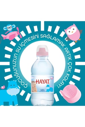 DOĞAL MİNERALLİ BEBEK SUYU 330 ML 6 ADET