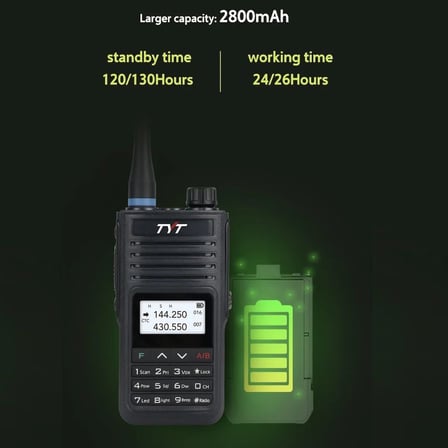 TYT TH-UV99 UHF/VHF Dual Band El Telsizi IP68, Type-C