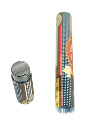 Cohiba Habanos Özel Üretim Metal Puro Tüpü & Tek Torch Pürmüz Puro Çakmağı