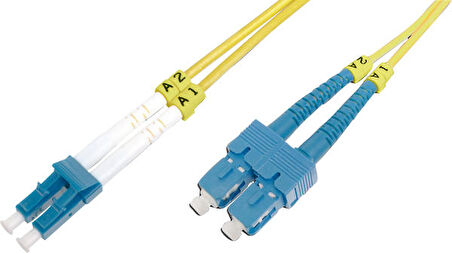 Beek BC-FO-9LCSC-05 5 Mt LC-SC 09/125 LSZH SingleMode Duplex Patch Cord Kablo