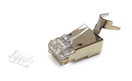 Beek BC-MP6A CAT6A RJ45 8P8C AWG22-23 Kılavuzlu Konnektör  (100 lü Paket)