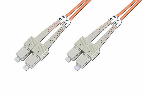 Beek BC-FO-6SCSC-01 1 Mt SC-SC 62.5/125 OM1 Multimode Duplex Patch Cord Kablo