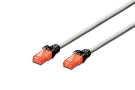 Beek BC-U6020-CO 2 Mt CAT6 AWG26 U/UTP Gri Cross Patch Cord Kablo