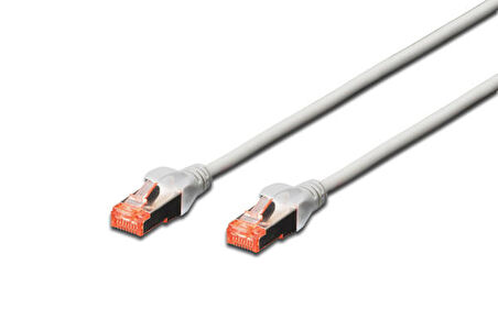 Beek BC-S6010 1 Mt CAT6 AWG26 S/FTP Lsoh Gri Patch Cord Kablo