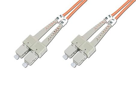 Beek BC-FO-5LCLC-01 1 Mt SC-SC 50/125 OM2 Multimode Duplex Patch Cord Kablo