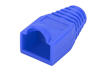 Beek BN-BOOT-CAT6B CAT6 CAT5E Mavi RJ45 100 lü Paket Koruma Kılıfı
