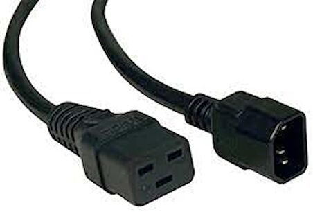 Beek BC-PWR-C14-C19-018DC 1.8 Mt C14 to C19 3x1.5mm Power Güç Kablosu
