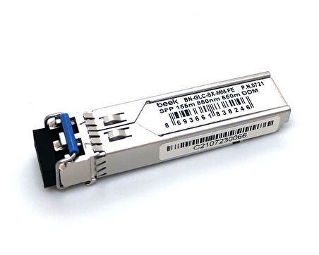 Beek BN-GLC-SX-MM-T 550 Mt LC 1000Base-SX 1.25gb/s 850nm Multi Mode SFp Modül