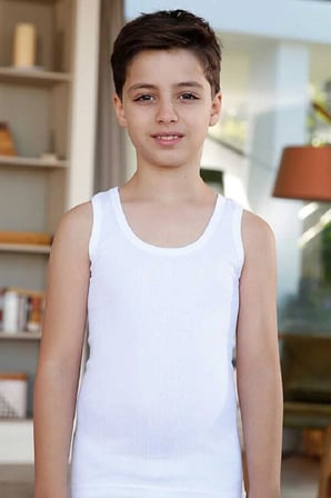 Erkek Çocuk Atlet 6'lı