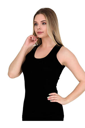 2127 Biyeli Geniş Askılı Elastan Atlet