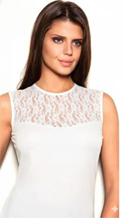 Bayan Kolsuz Model Dantel Desenli Elastene 8016 Atlet