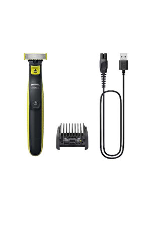 Philips Qp2724/20 5'i1 Arada Tarak Oneblade Yüz Ve Vücut Şekilendirici Qp630/51 3'lü Yedek Bıçak Ava