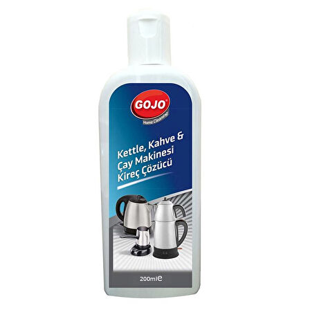 Gojo Kettle, Kahve & Çay Makinesi Kireç Çözücü 200 Ml