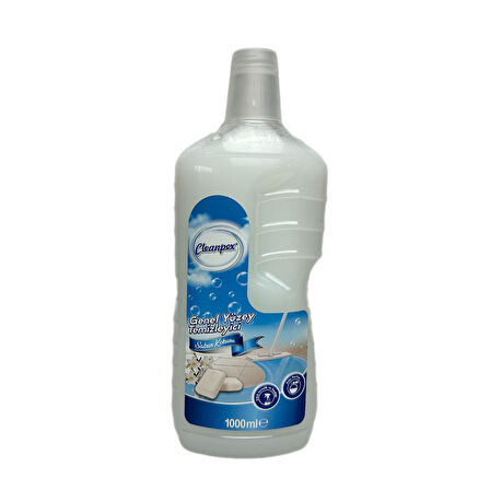 Cleanpex Genel Yüzey Temizleyici Beyaz Sabun Kokulu 1000Ml