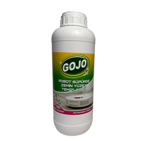 Gojo Robot Süpürge Zemin Yüzey Temizleyici-Bahar Çiçekleri 1000 ML