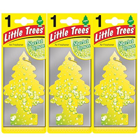 Little Trees Oto Kokusu 3'lü Limon Şerbeti