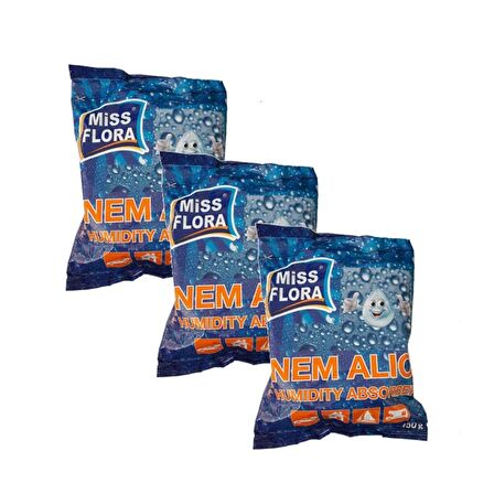 Miss Flora Nem Alıcı 450 g Yedek 3'Lü Set