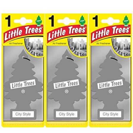 Little Trees Oto Kokusu 3'lü Şehir Tarzı