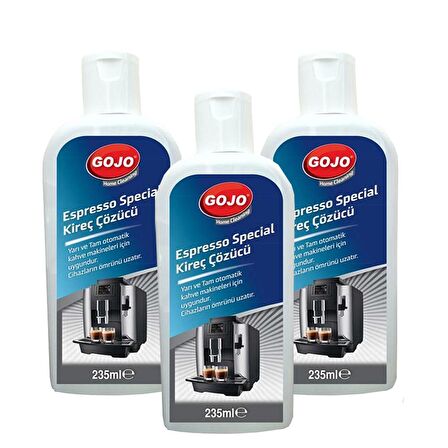 Gojo Espresso Special Mutfak Pas ve Kireç Çözücü Sıvı 3 x 235 ml