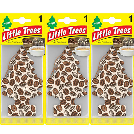 Car Freshner Asma Koku 3'lü Kahve