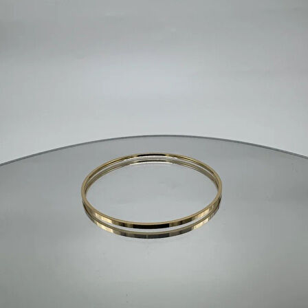 Çelik Ajda Model Bilezik 65 Cm- Gold