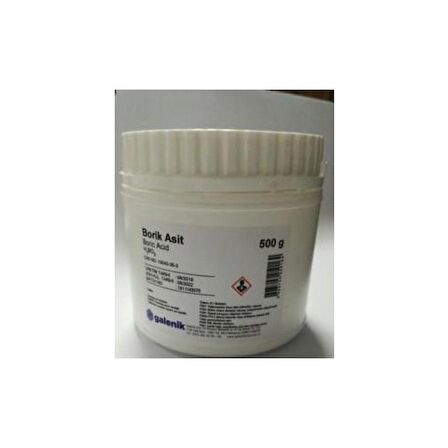 Galenik Borik Asit (Acıde Borıque) 500 Gr