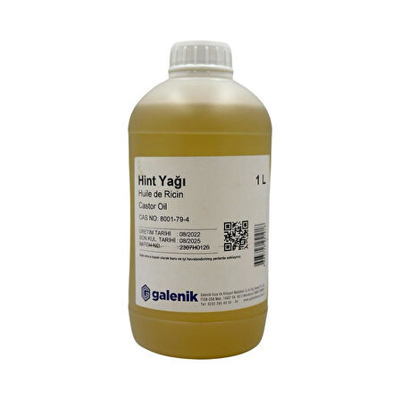 Galenik Hint Yağı ( Huıle De Rıcıne ) 1 Lt