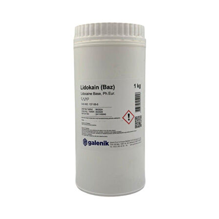 Galenik Lidokain 1 Kg