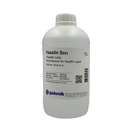 Galenik Vazelin Sıvı 1 Lt
