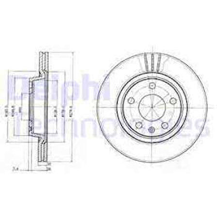 Vag On Fren Aynası Passat 96>00 A4 94>00 A8 96>10 Phaeton 02> - Delphi Bg3198