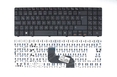 Packard Bell EasyNote TJ65, TJ75, TR85, TR86 Klavyesi (Siyah TR) / KL0485BTR