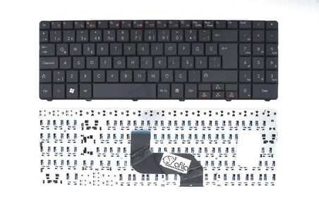 Packard Bell EasyNote TJ65, TJ75, TR85, TR86 Klavyesi (Siyah TR) / KL0485BTR