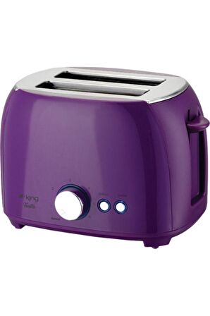 King K 2178 Fiesta Pembe Ekmek Kızartma Makinesi