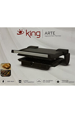 King Arte Izgara Tost Makinesi