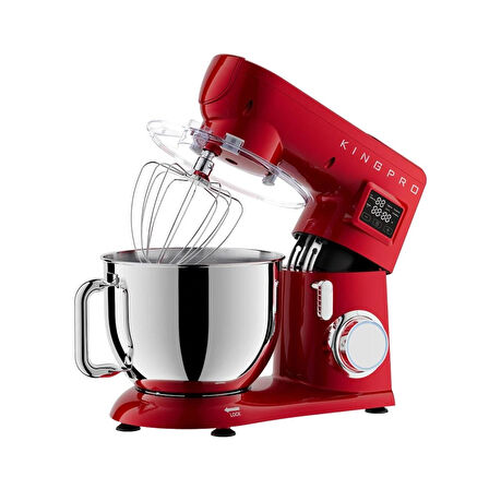 KINGPRO KSM4001 Damboo Mutfak Şefi Kırmızı